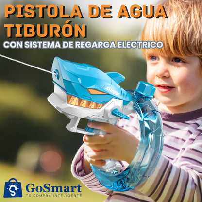 Pistola Agua Eléctrica Shark